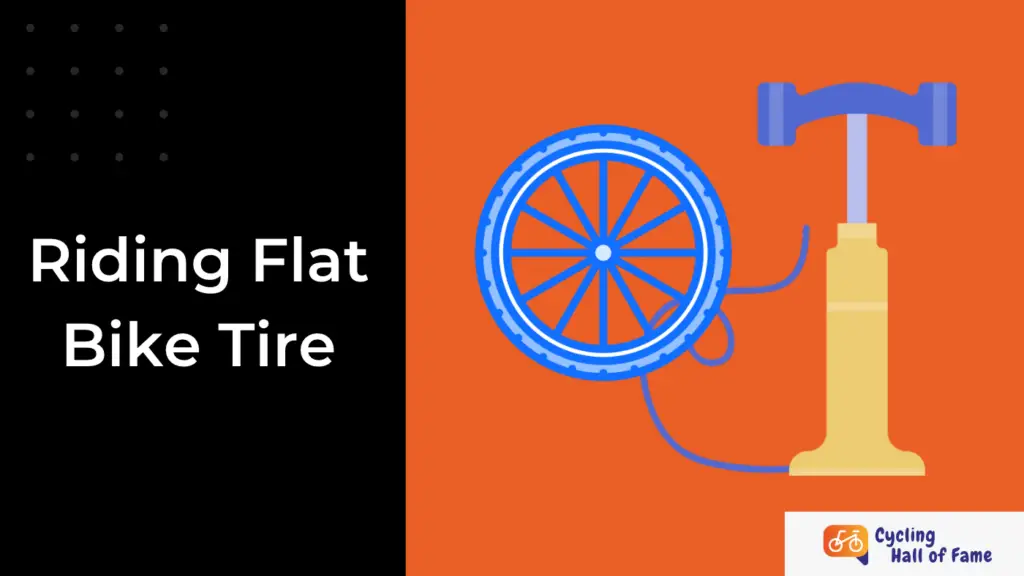 Can You Ride A Bike With A Flat Tire?