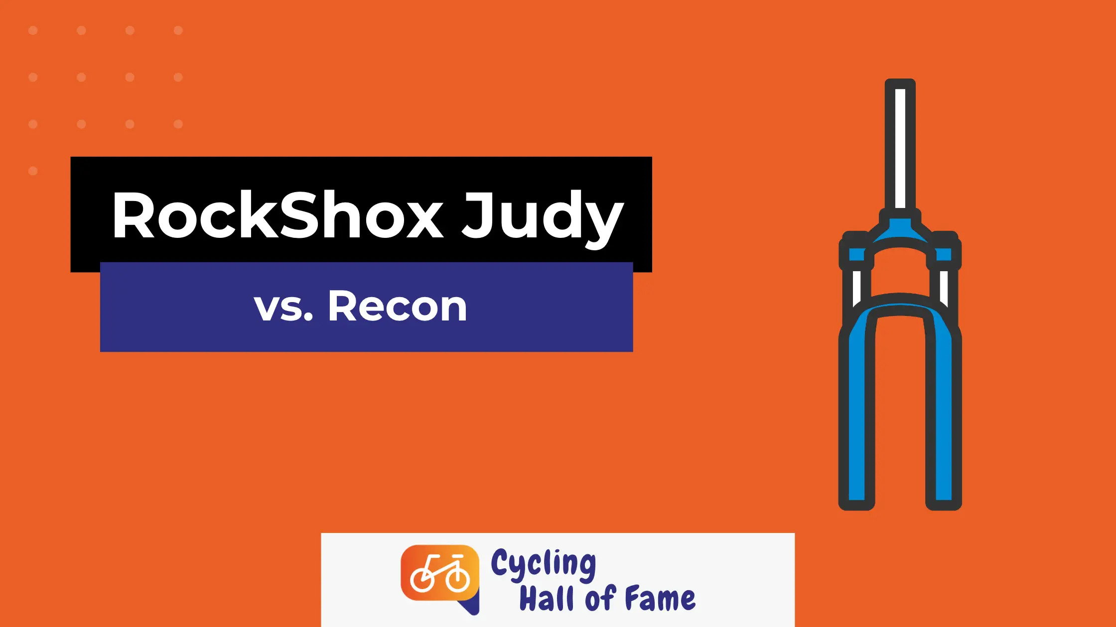 RockShox Judy vs. Recon: The Rough Ride Rumble