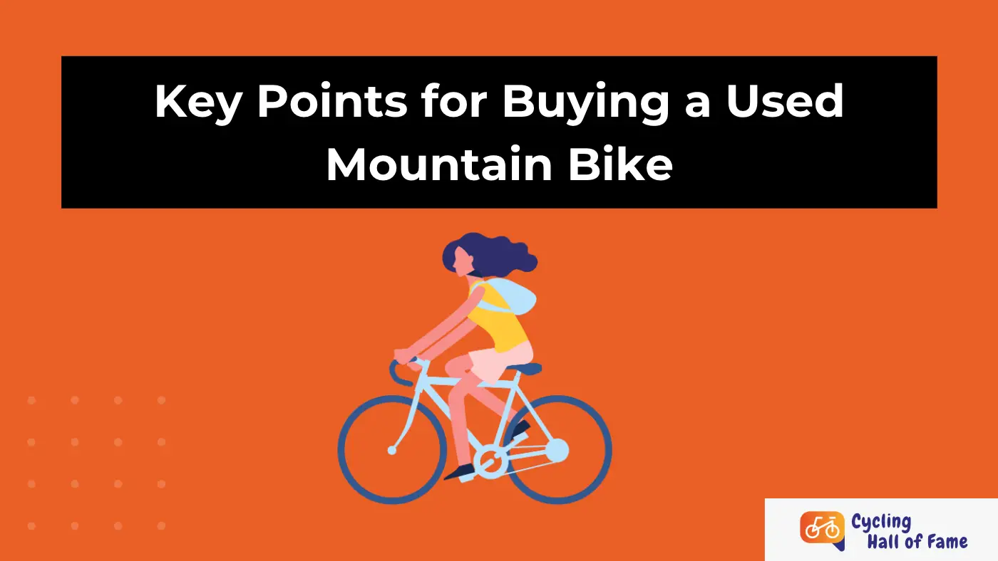 Key Points for Buying a Used Mountain Bike